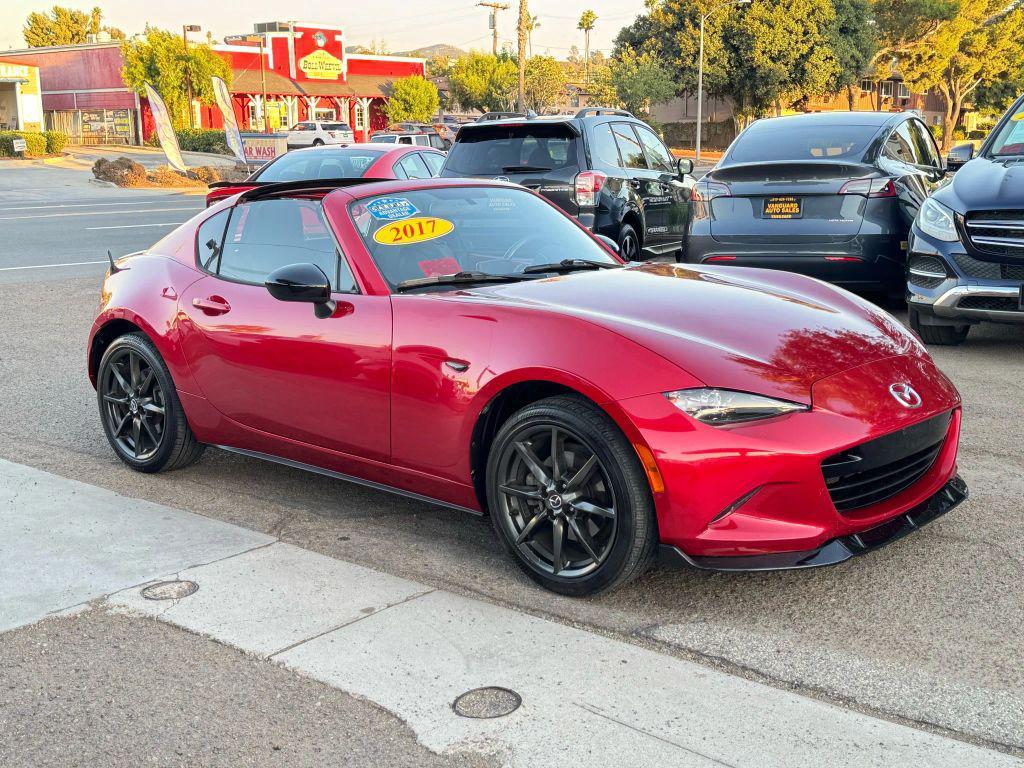 used 2017 Mazda MX-5 Miata RF car, priced at $14,495
