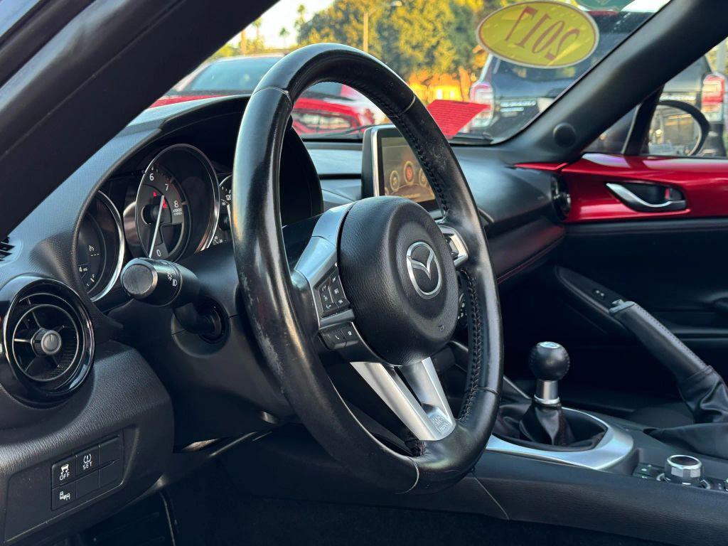 used 2017 Mazda MX-5 Miata RF car, priced at $14,495