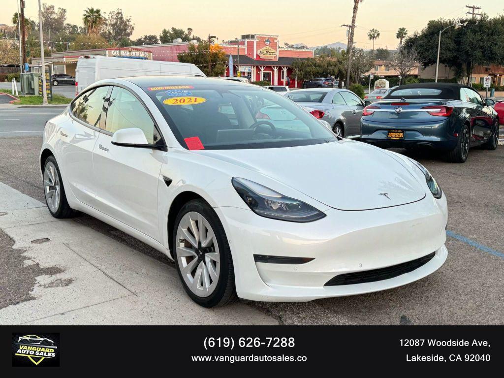 used 2021 Tesla Model 3 car, priced at $18,995