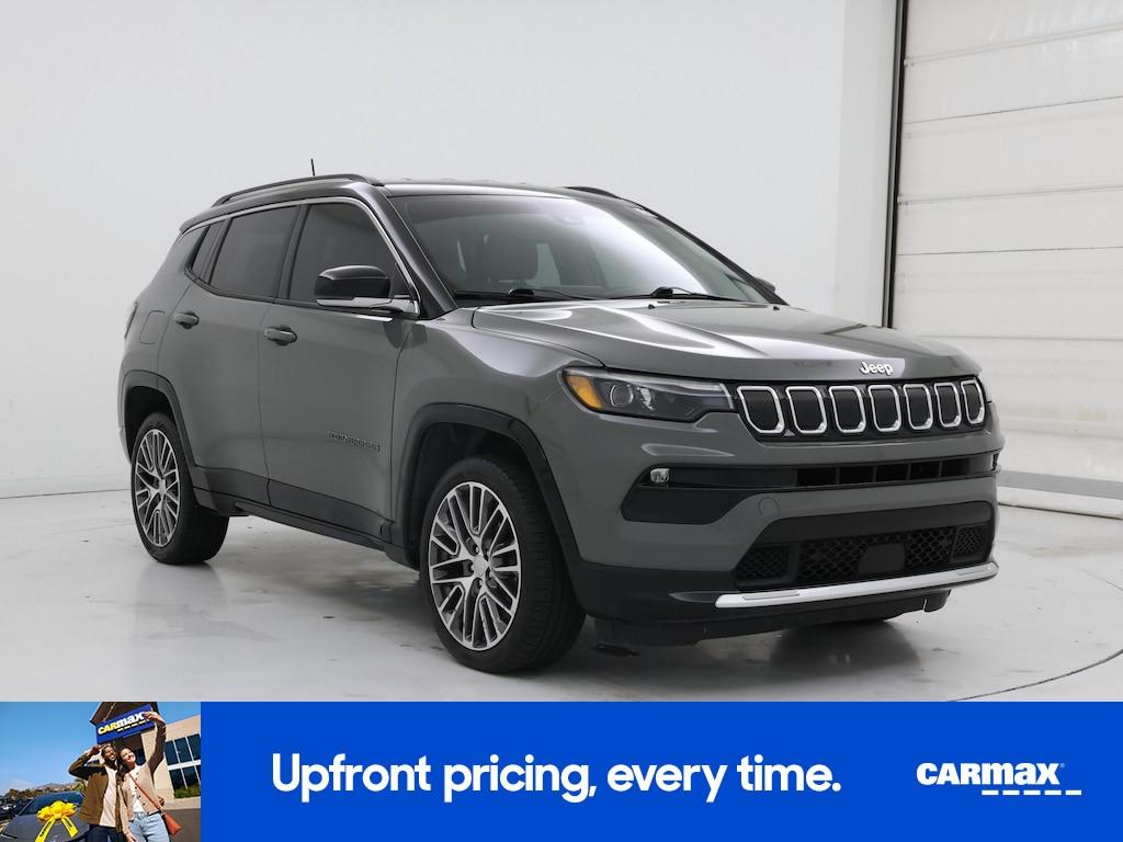 used 2022 Jeep Compass car, priced at $21,998