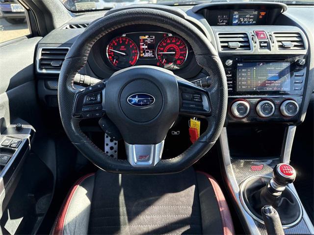 used 2017 Subaru WRX STI car, priced at $18,000