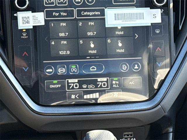 new 2026 Subaru Crosstrek car, priced at $30,916