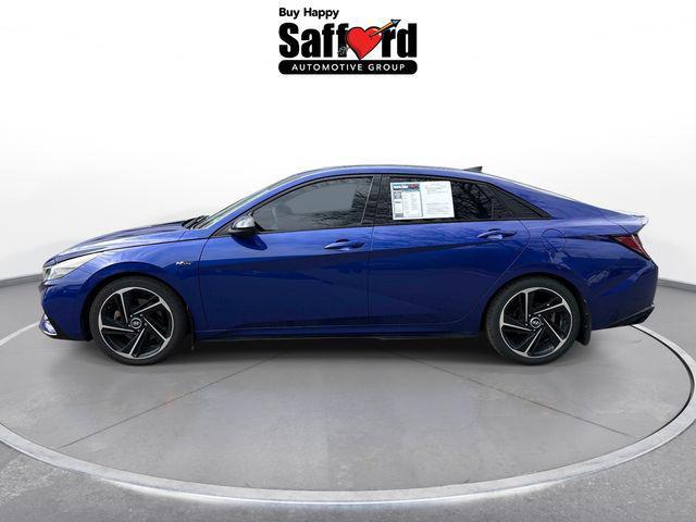 used 2021 Hyundai Elantra car, priced at $18,250