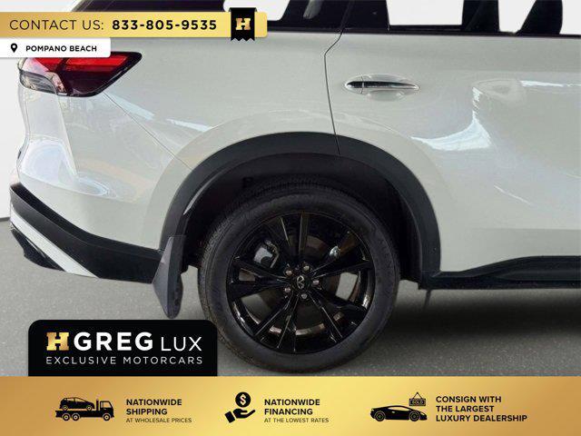 used 2025 INFINITI QX60 car, priced at $42,598