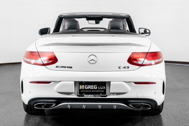 used 2018 Mercedes-Benz AMG C 43 car, priced at $29,998