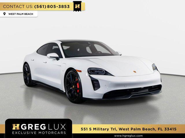 used 2024 Porsche Taycan car, priced at $100,698