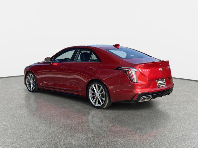 used 2022 Cadillac CT4-V car, priced at $45,998