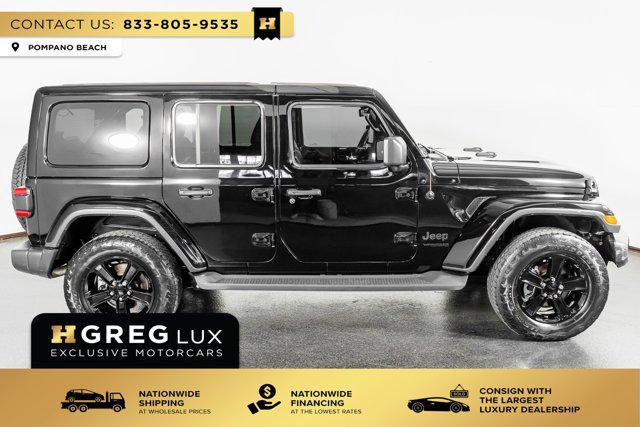 used 2021 Jeep Wrangler Unlimited car, priced at $29,998