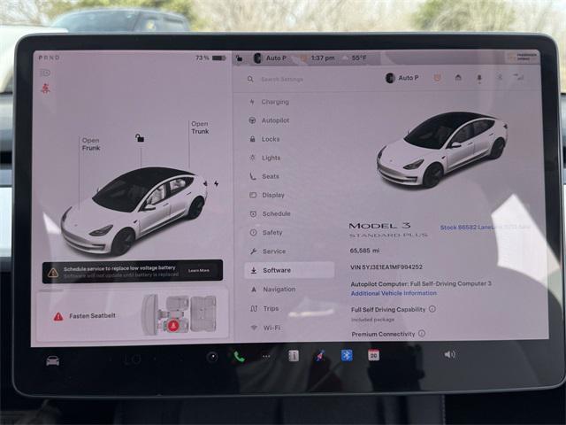 used 2021 Tesla Model 3 car, priced at $20,000