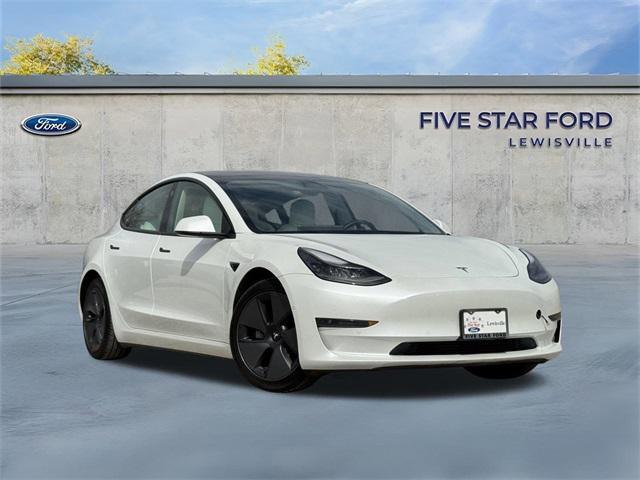 used 2021 Tesla Model 3 car, priced at $20,000