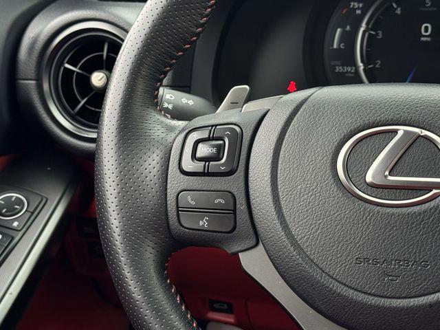 used 2023 Lexus IS 350 car, priced at $45,225