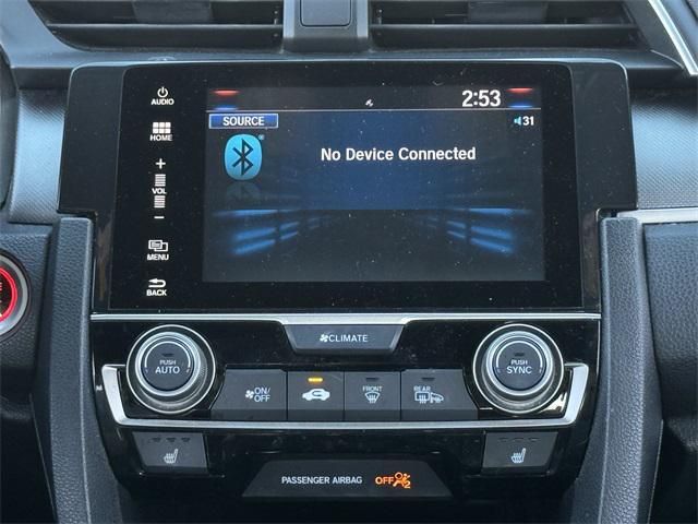 used 2016 Honda Civic car, priced at $12,500