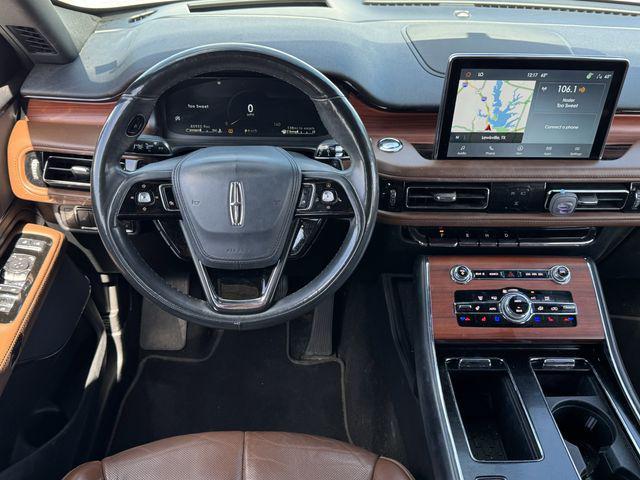 used 2021 Lincoln Aviator car, priced at $27,700