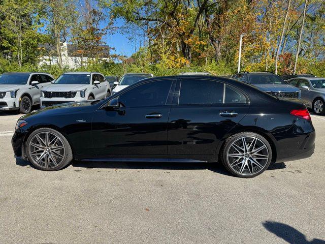 used 2024 Mercedes-Benz AMG C 43 car, priced at $48,944