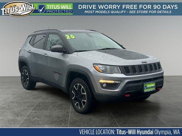 used 2020 Jeep Compass car, priced at $17,450