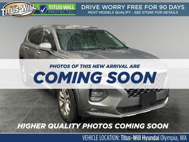 used 2019 Hyundai Santa Fe car, priced at $13,850