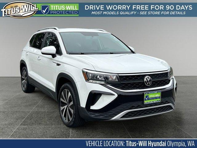 used 2022 Volkswagen Taos car, priced at $19,498