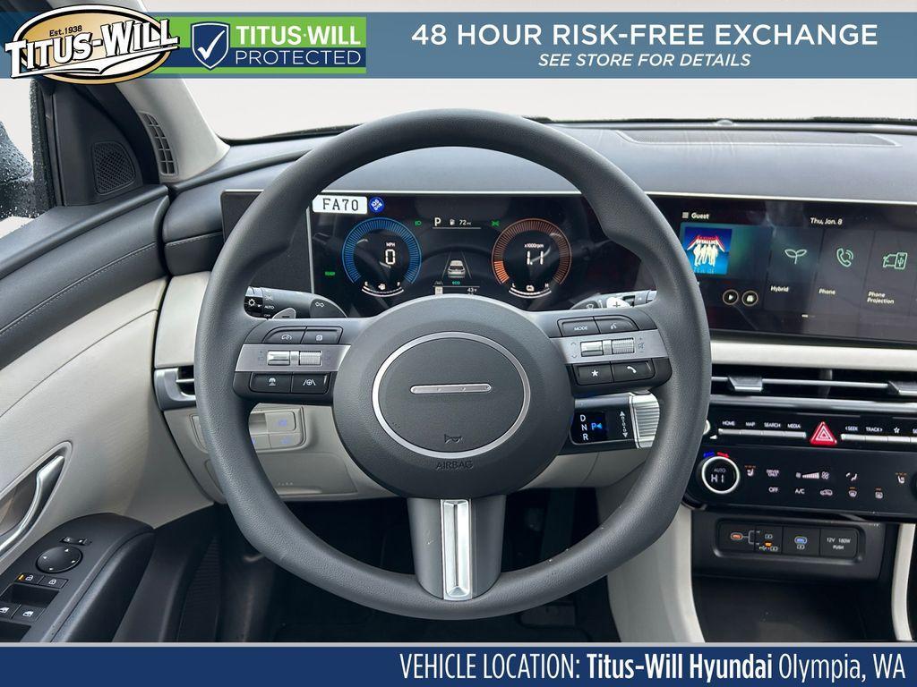 new 2026 Hyundai TUCSON Hybrid car, priced at $35,410