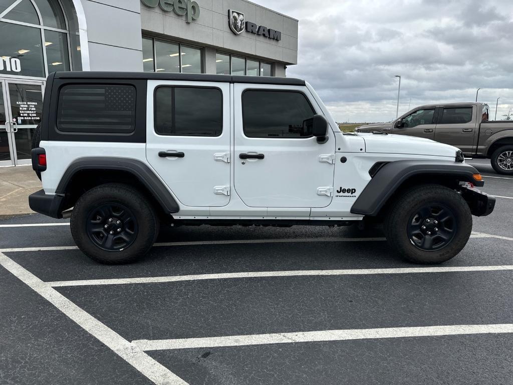 used 2024 Jeep Wrangler car, priced at $36,308