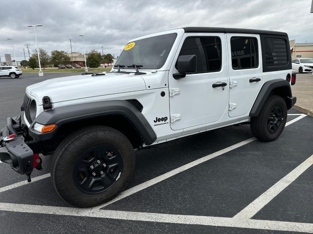 used 2024 Jeep Wrangler car, priced at $36,308