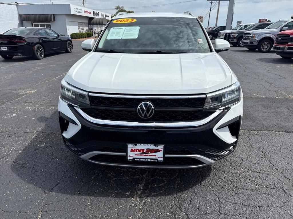 used 2023 Volkswagen Taos car, priced at $21,350