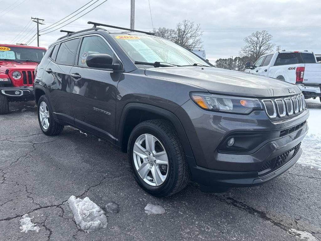 used 2022 Jeep Compass car, priced at $20,906