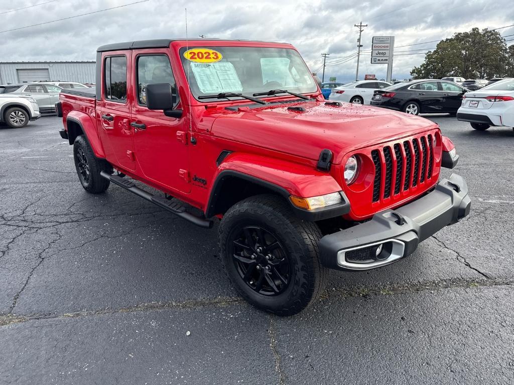 used 2023 Jeep Gladiator car, priced at $37,104