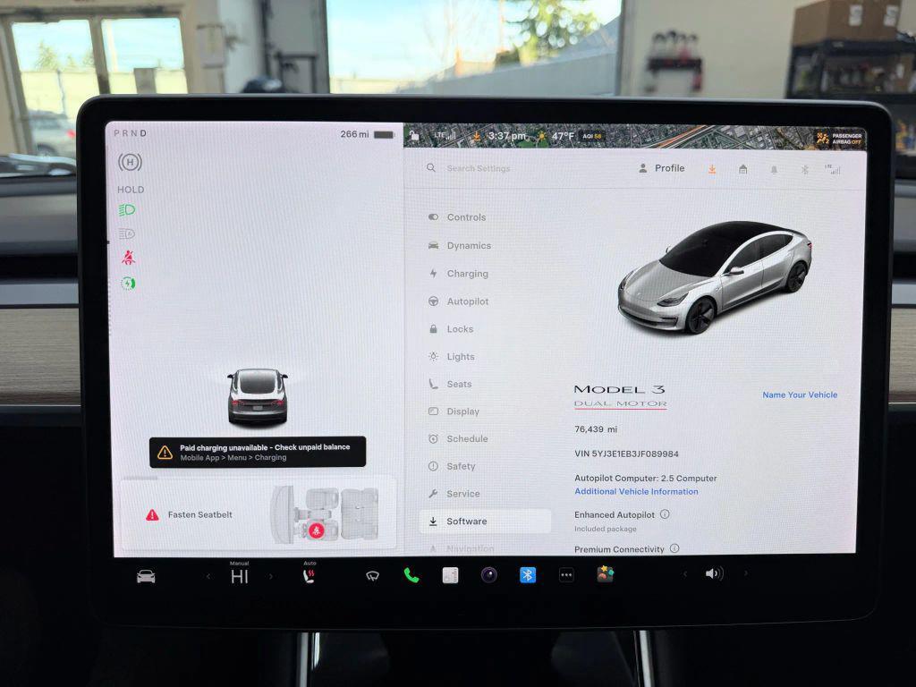 used 2018 Tesla Model 3 car, priced at $20,900