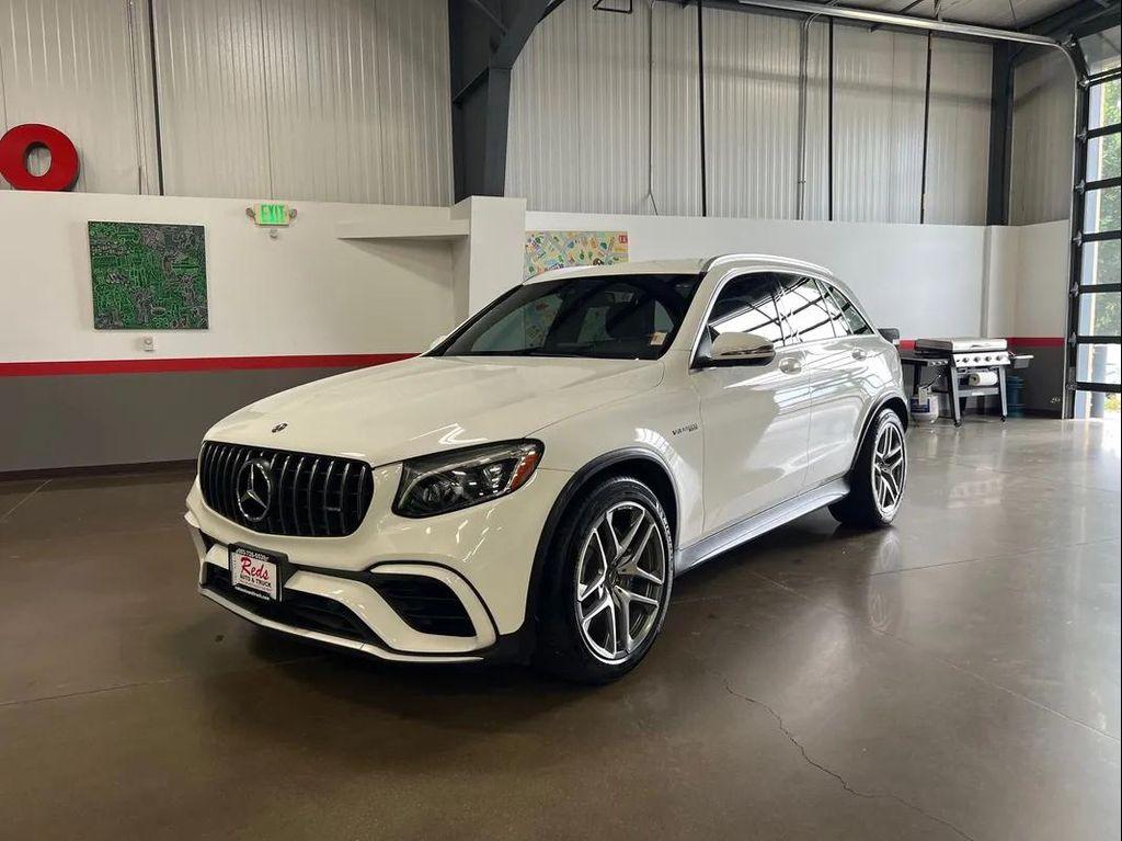 used 2018 Mercedes-Benz AMG GLC 63 car, priced at $33,999