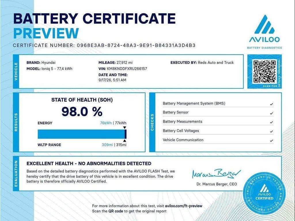 used 2024 Hyundai IONIQ 5 car, priced at $27,763