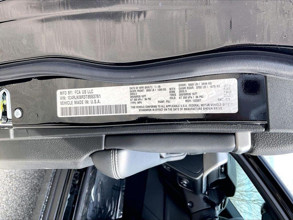 new 2026 Jeep Grand Cherokee L car, priced at $53,699