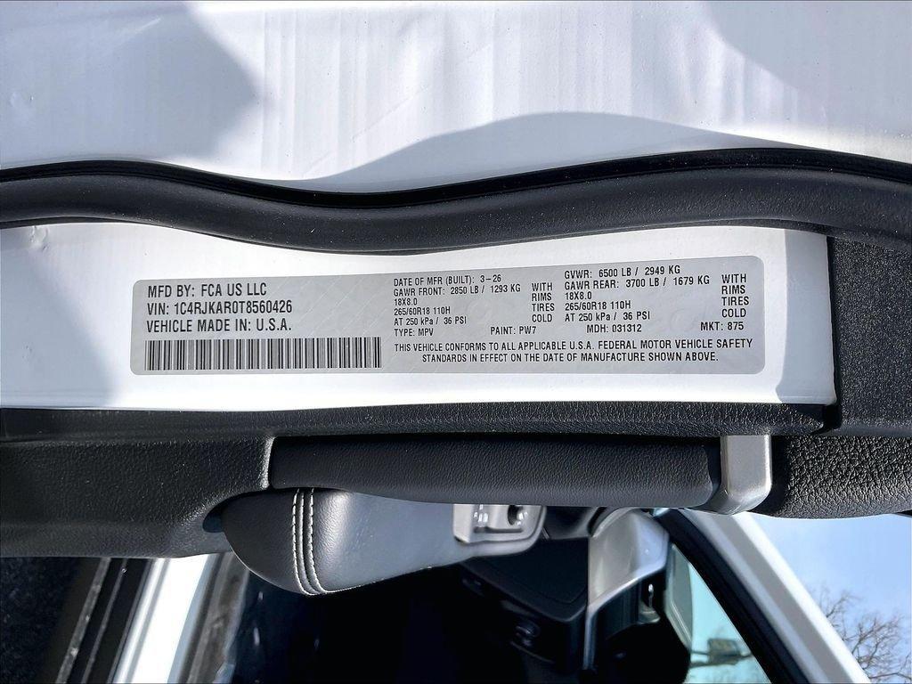 new 2026 Jeep Grand Cherokee L car, priced at $44,578