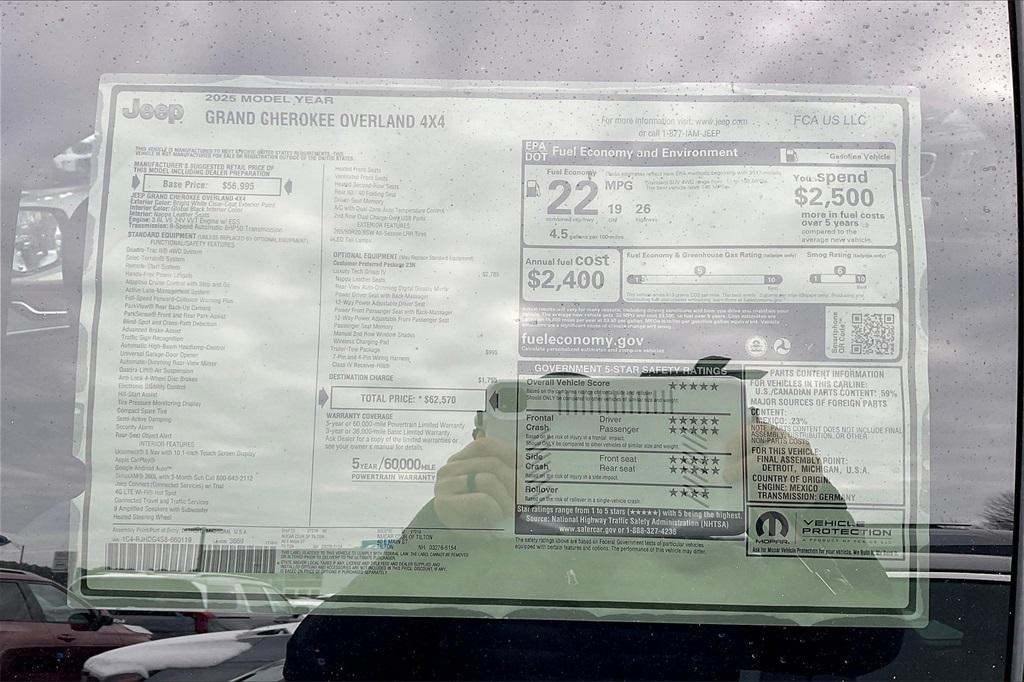 new 2025 Jeep Grand Cherokee car, priced at $57,273