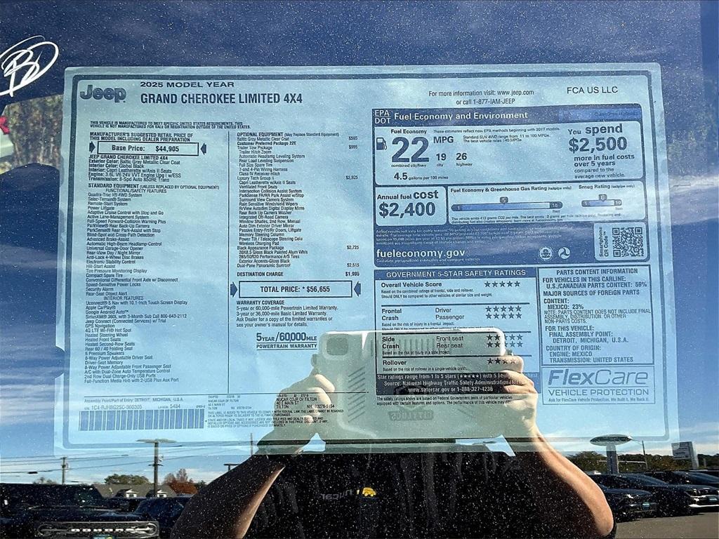 new 2025 Jeep Grand Cherokee car, priced at $46,291