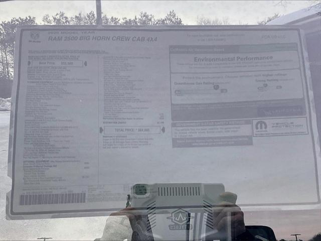 new 2026 Ram 2500 car, priced at $64,665