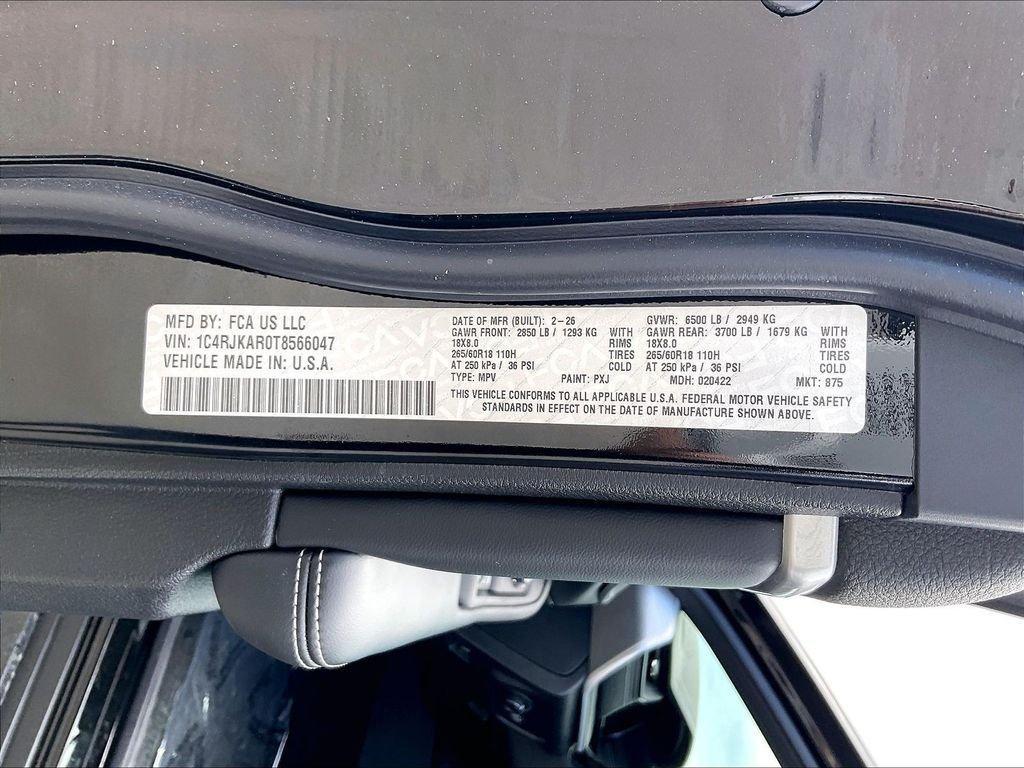 new 2026 Jeep Grand Cherokee L car, priced at $45,096