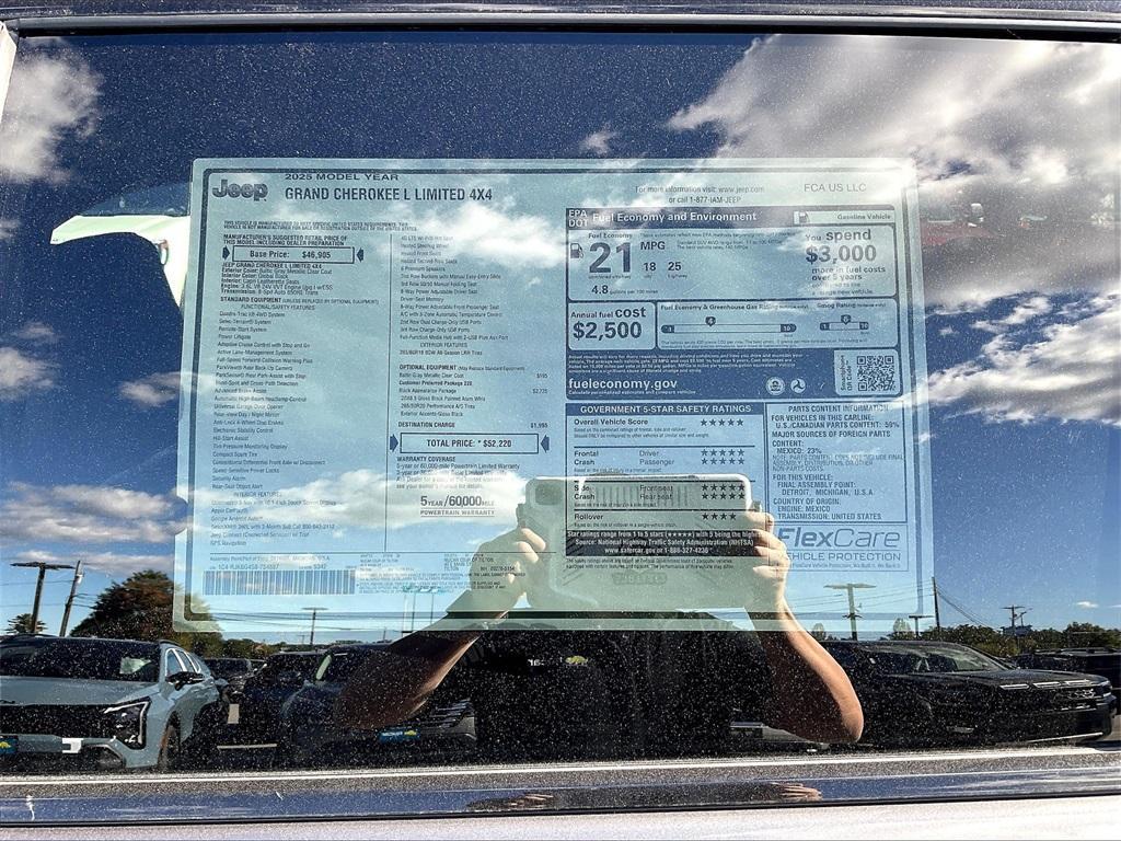 new 2025 Jeep Grand Cherokee L car, priced at $46,867