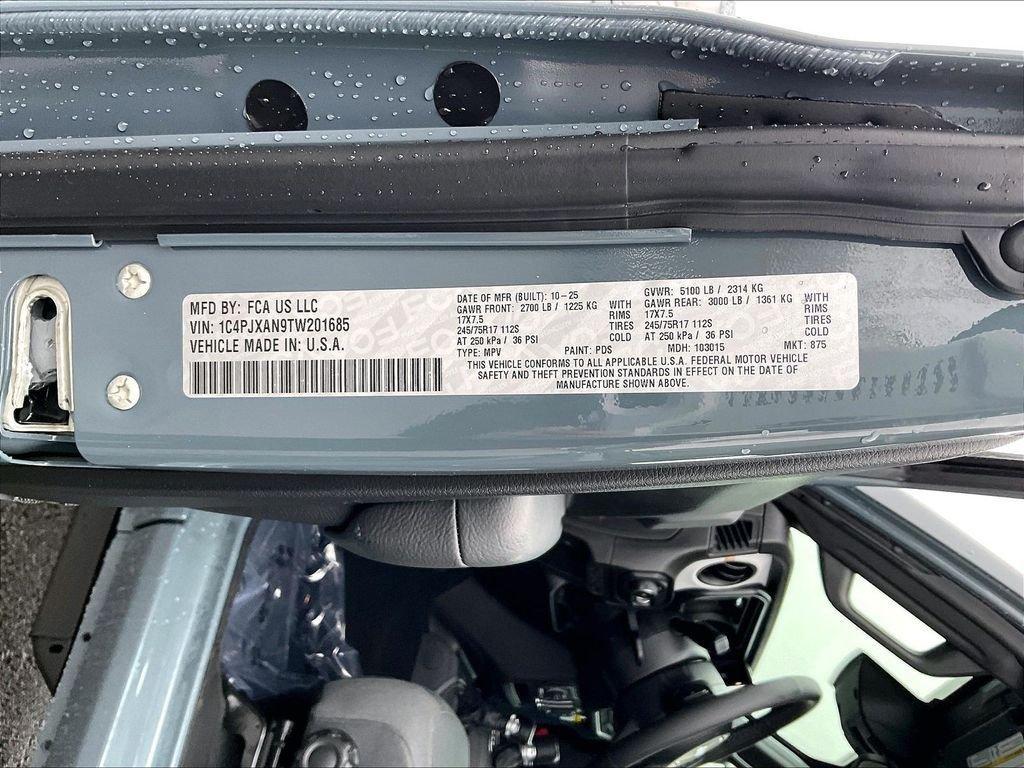 new 2026 Jeep Wrangler car, priced at $44,483