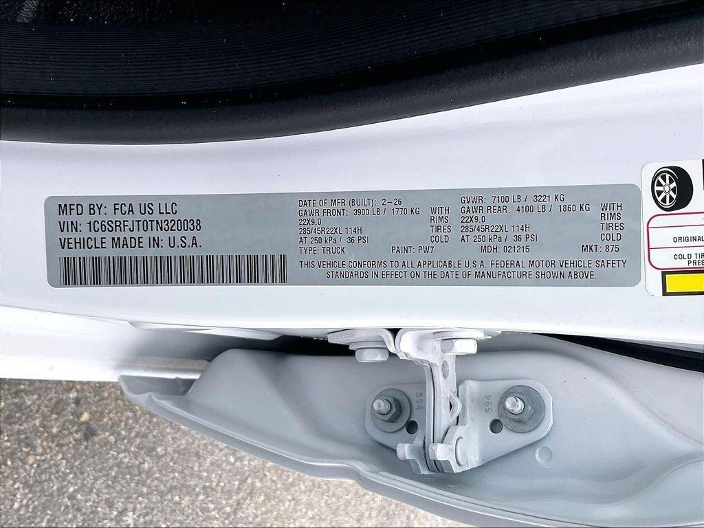 new 2026 Ram 1500 car, priced at $65,609