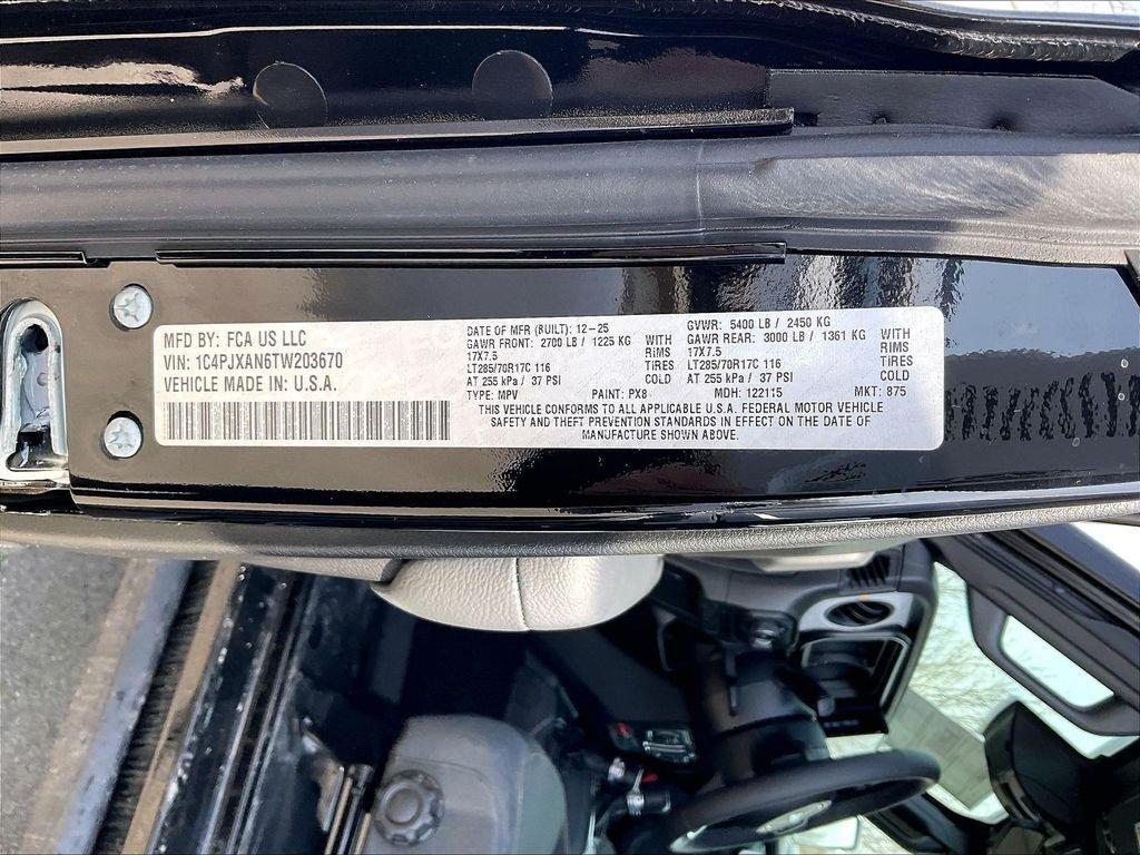 new 2026 Jeep Wrangler car, priced at $48,453