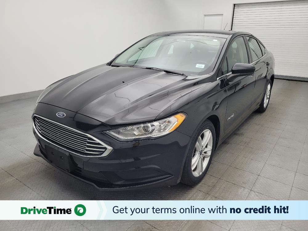used 2018 Ford Fusion Hybrid car, priced at $16,695
