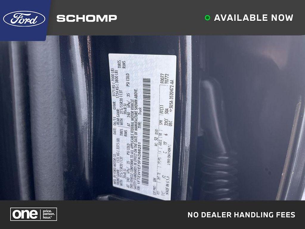 used 2015 Ford F-150 car, priced at $14,900