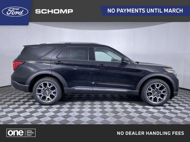 new 2025 Ford Explorer car, priced at $57,551