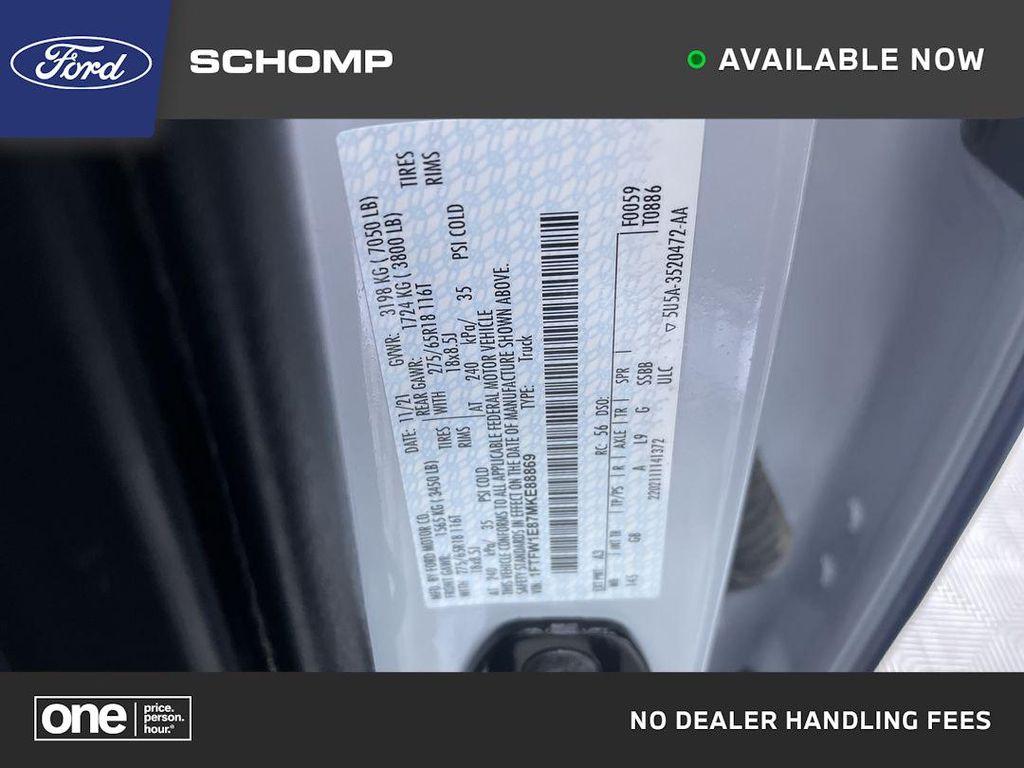 used 2021 Ford F-150 car, priced at $26,371