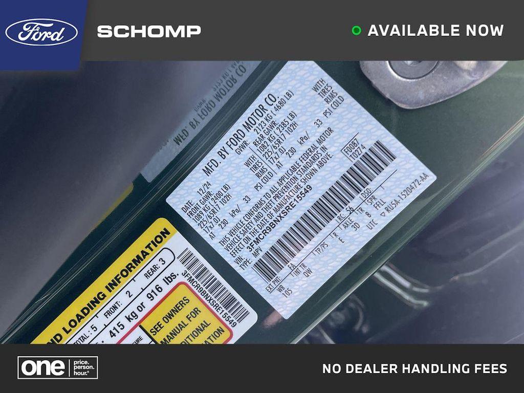 used 2025 Ford Bronco Sport car, priced at $27,971