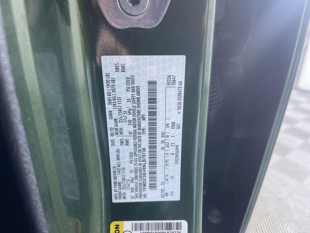 used 2022 Ford Bronco car, priced at $34,971