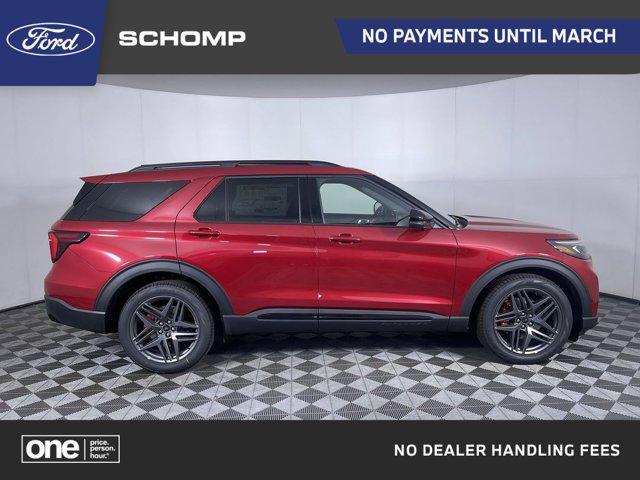 new 2025 Ford Explorer car, priced at $58,356