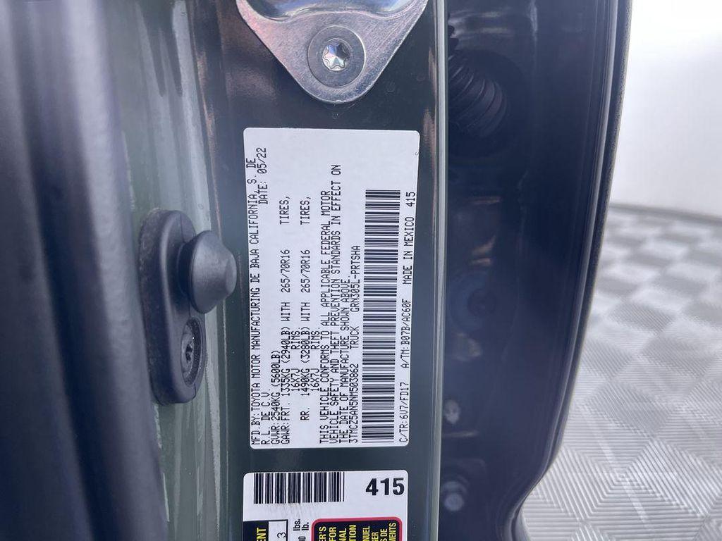 used 2022 Toyota Tacoma car, priced at $35,971