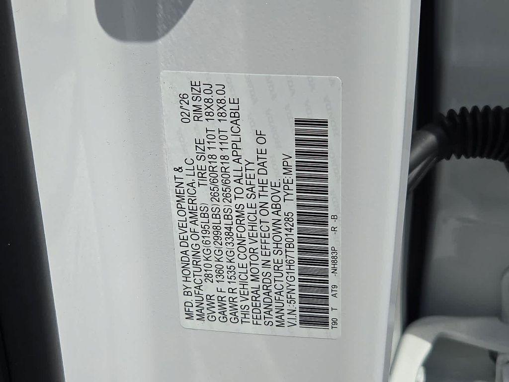 new 2026 Honda Pilot car, priced at $53,095