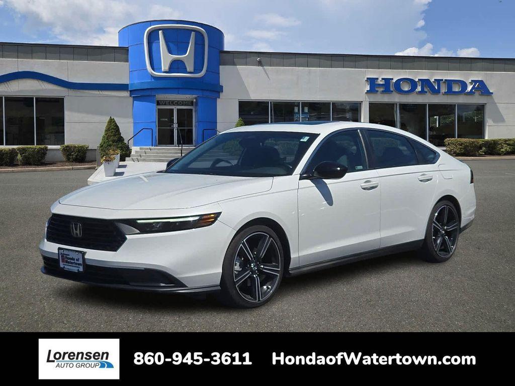 used 2024 Honda Accord Hybrid car, priced at $27,981